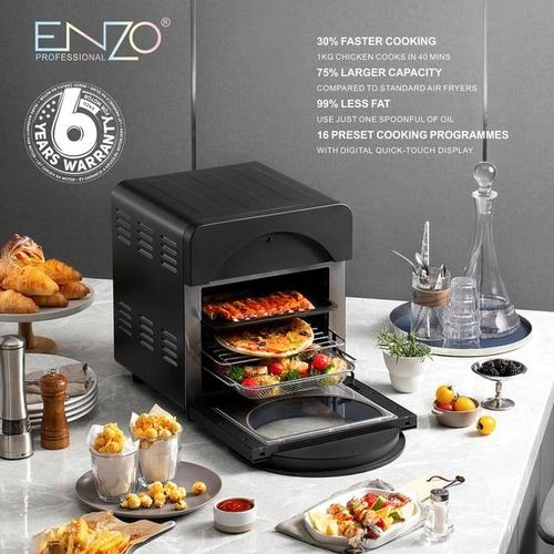 ENZO AIR FRYER 14.5L 5IN1 1700W
