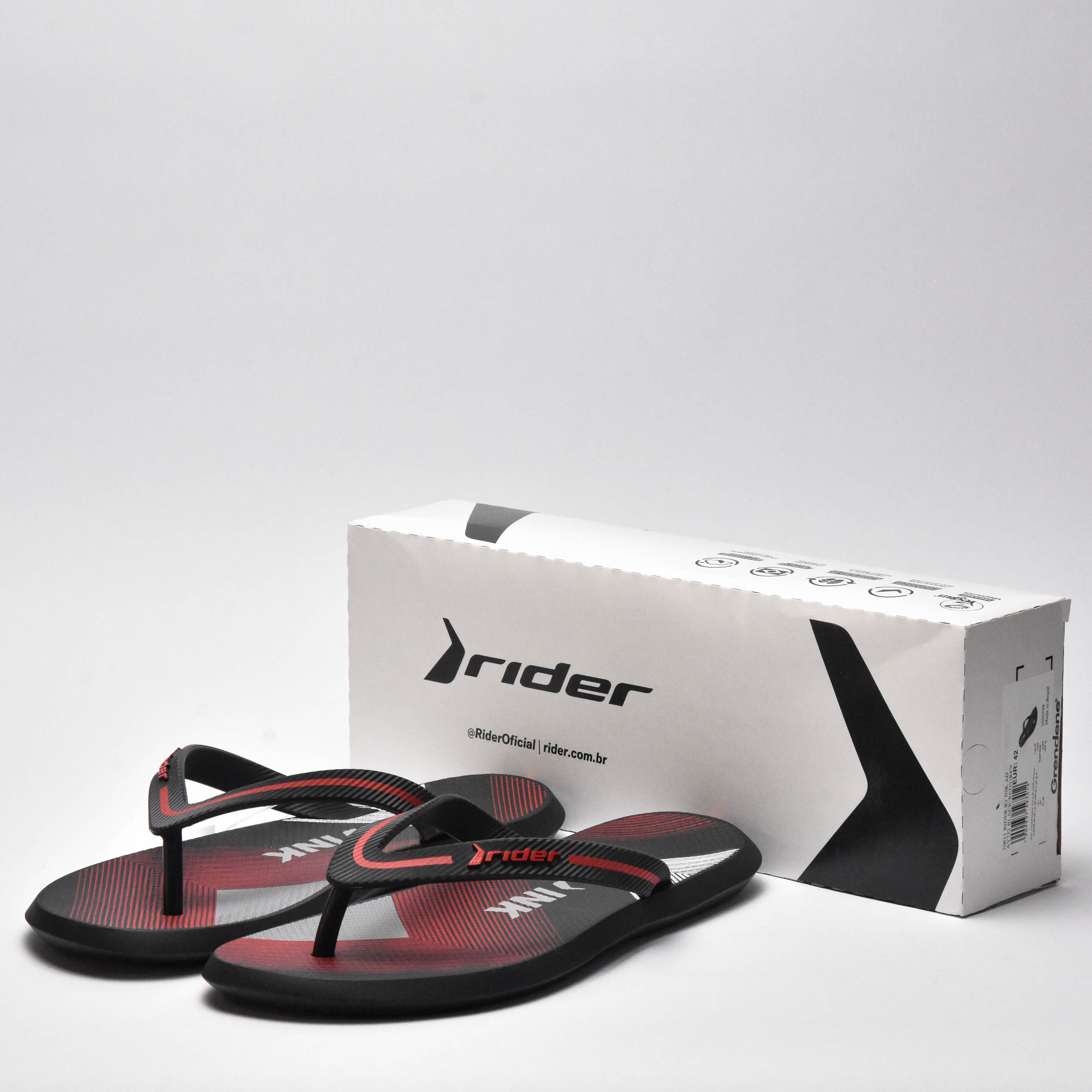 RIDER R1 INK AD BLACK/RED/GREY