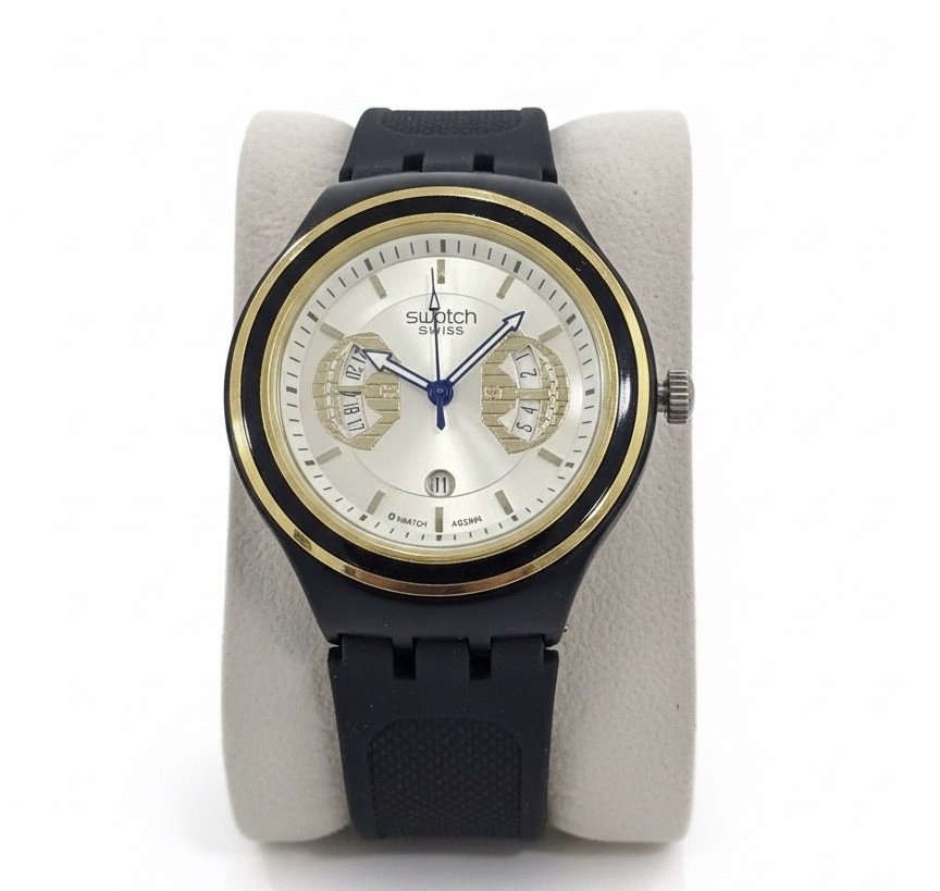 ساعة "Swatch Swiss" الإصدار الذهبي – تجسيد للأناقة السويسرية العصرية